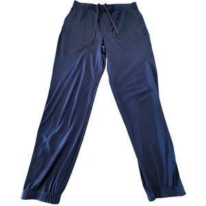 Mondetta Outdoor Project Navy Blue Active Joggers Mens Medium Zip Pockets Ankle‎